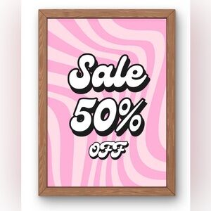 🐣50% off All Weekend🐰